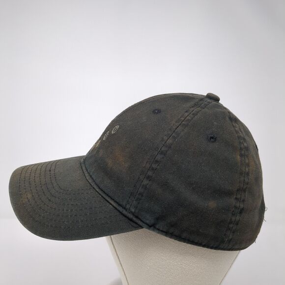 Chicago Slideback Hat Black One Size Adjustable Embroidered 6 Panel - Picture 3 of 8
